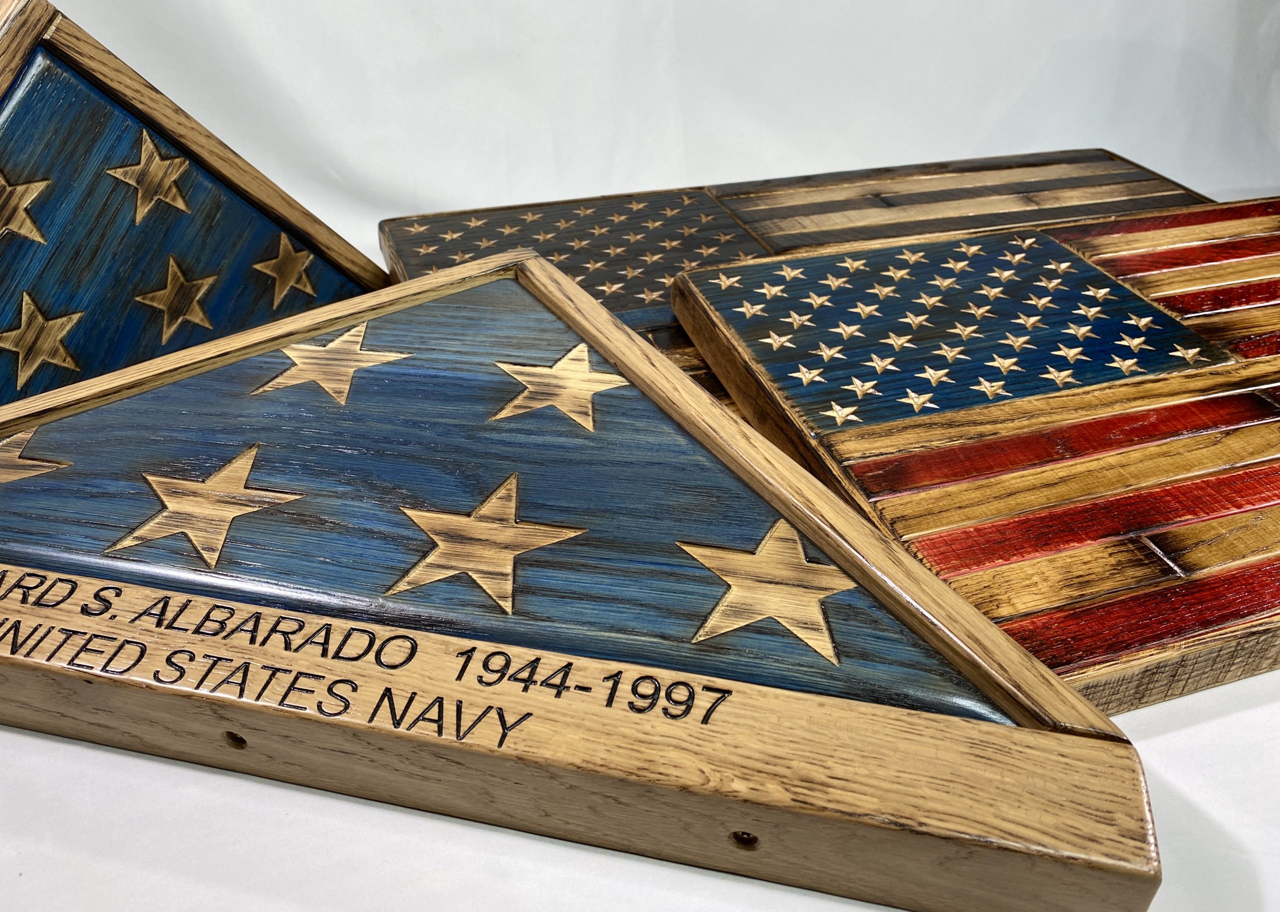 'Thin Blue Line' American Flag - Image 8