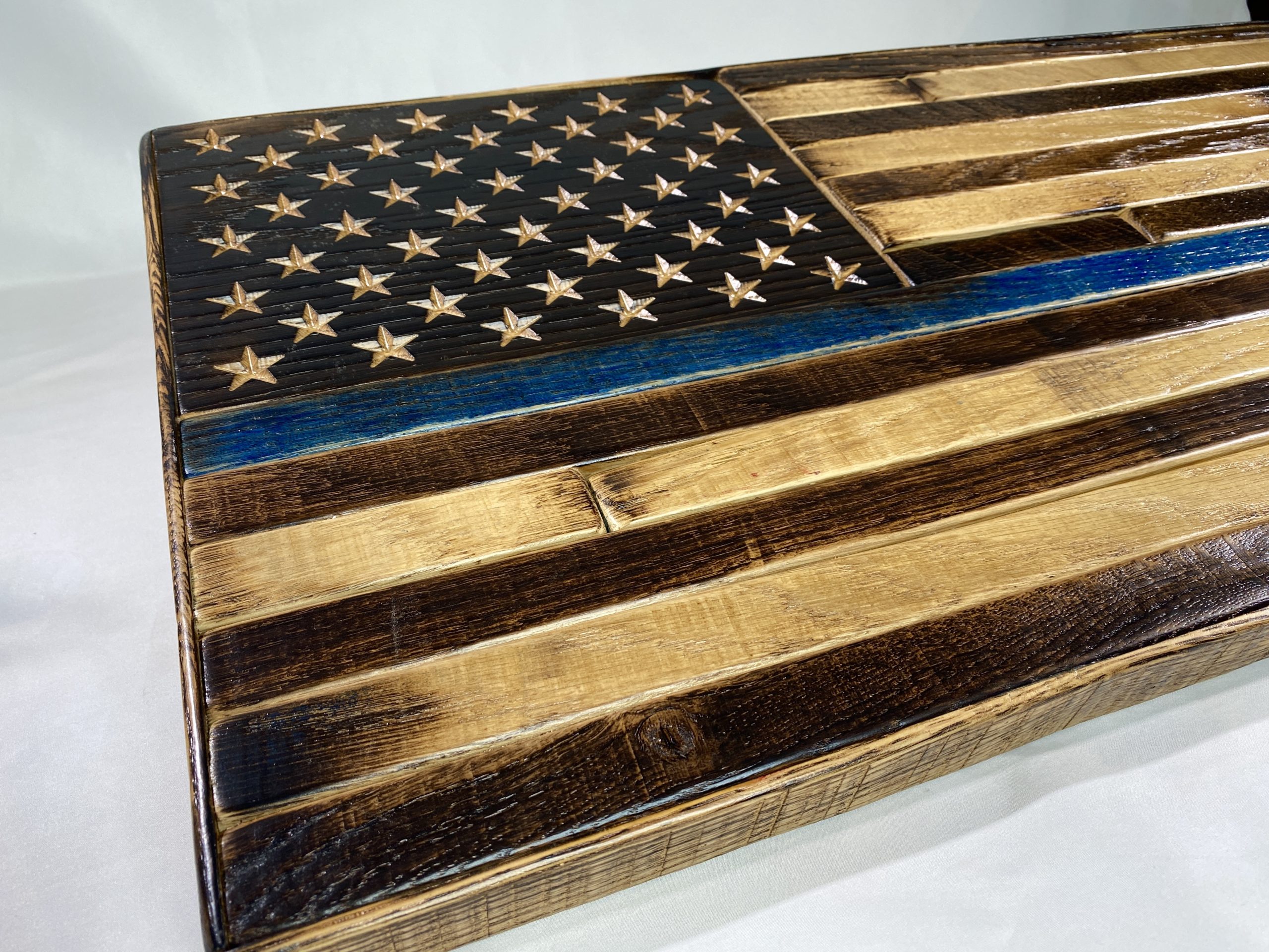 'Thin Blue Line' American Flag - Image 15