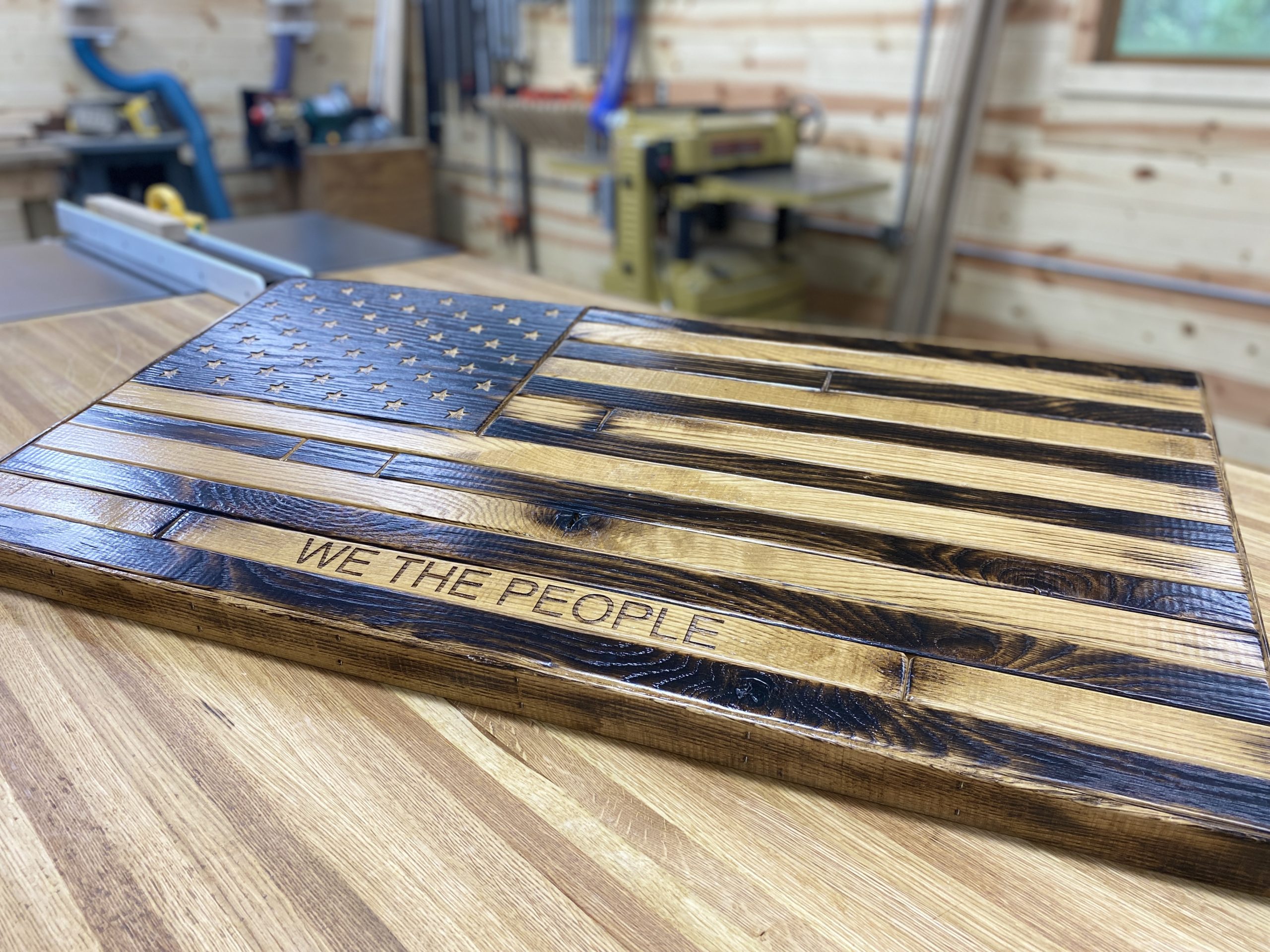 'Thin Blue Line' American Flag - Image 10