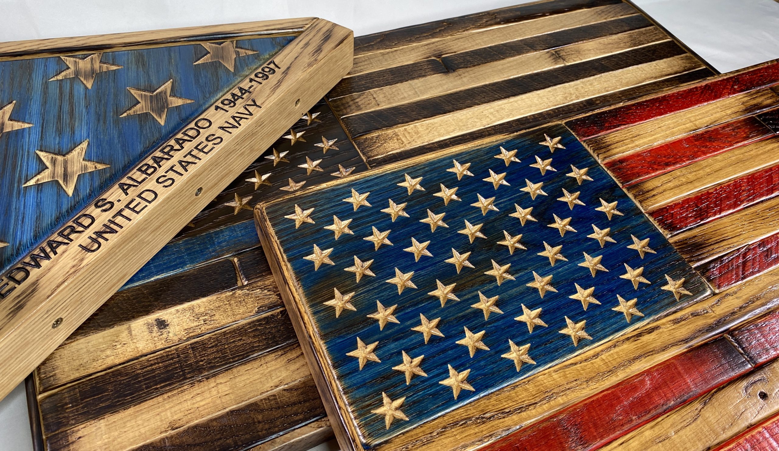 'Thin Blue Line' American Flag - Image 2