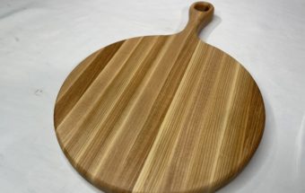 Round Hickory Bread Board
