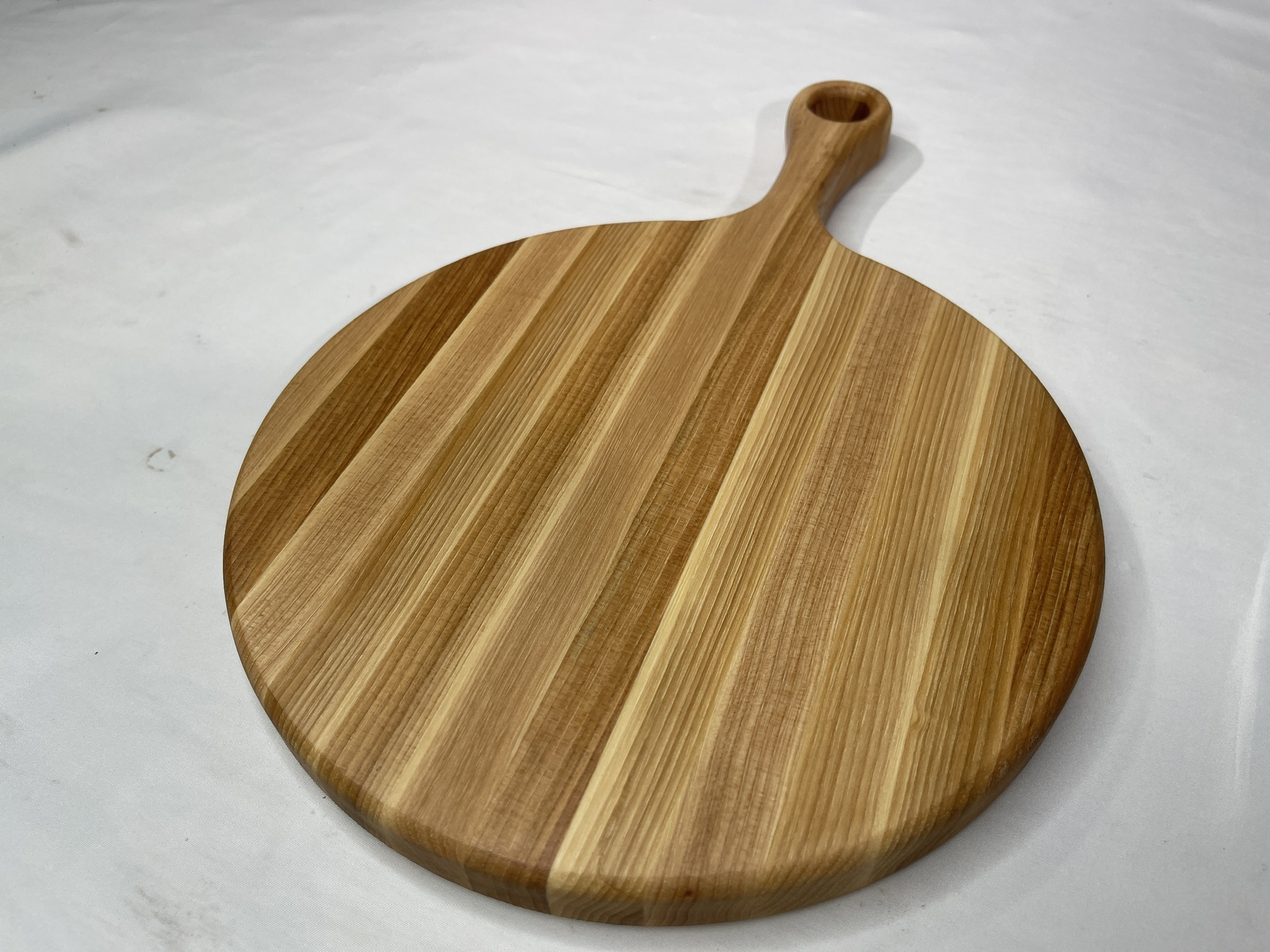Round Hickory Bread Board