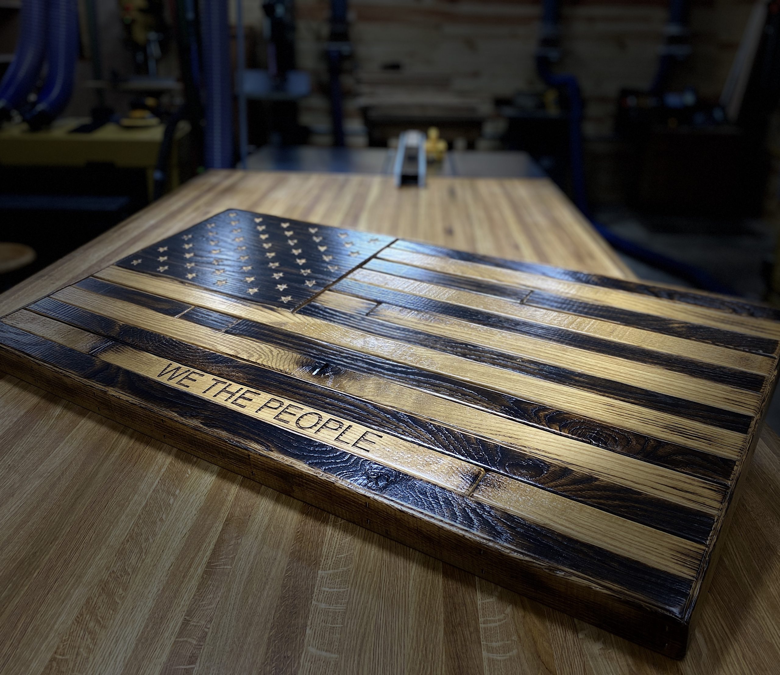 'Thin Blue Line' American Flag - Image 16