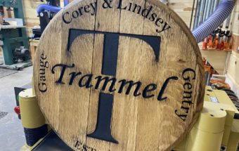 'Family Name' Barrel Head