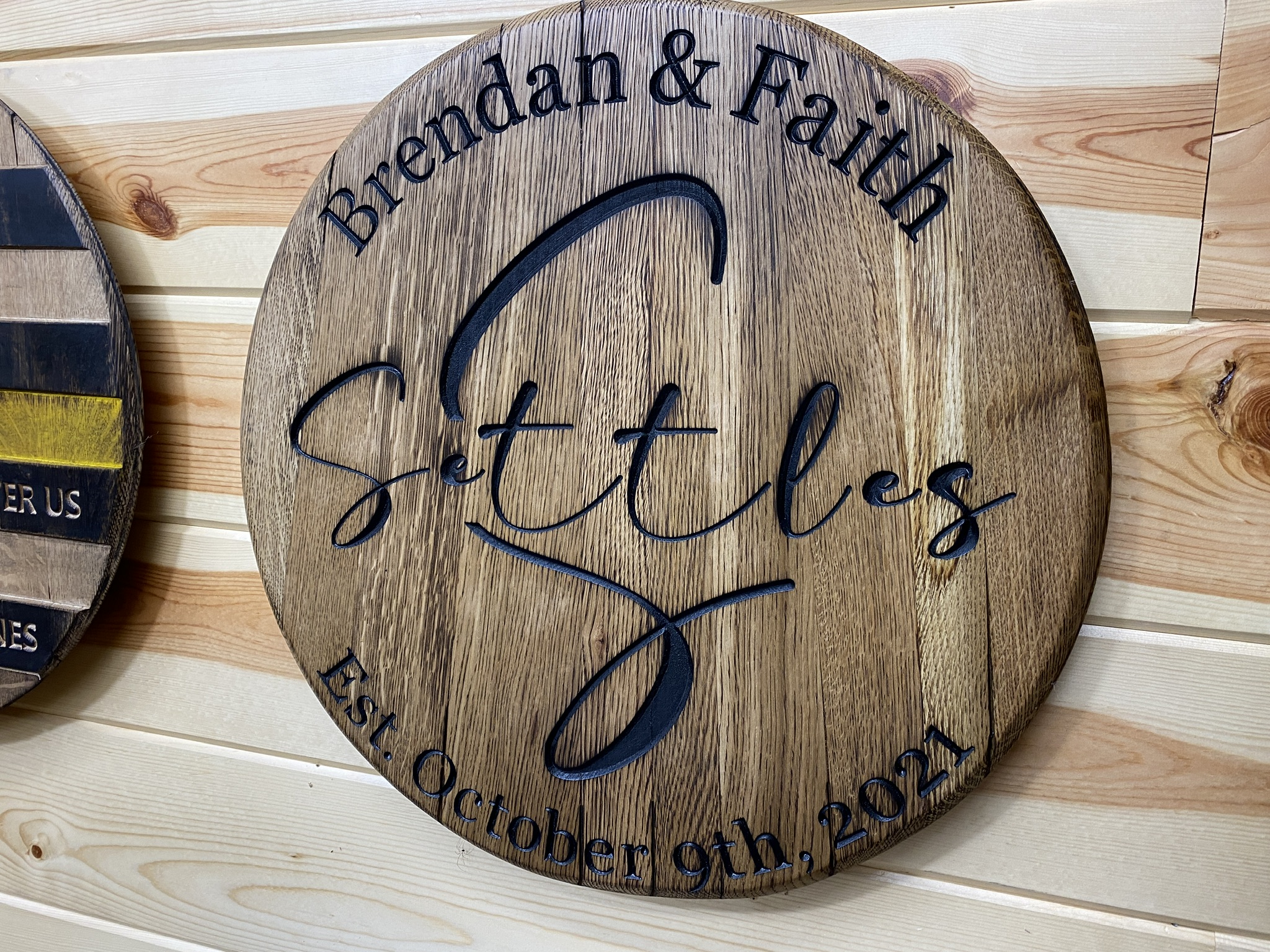 'Anniversary' Barrel Head - Image 4
